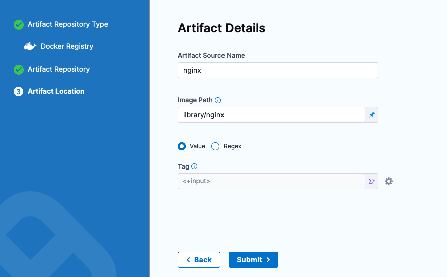 Docker Artifact Source